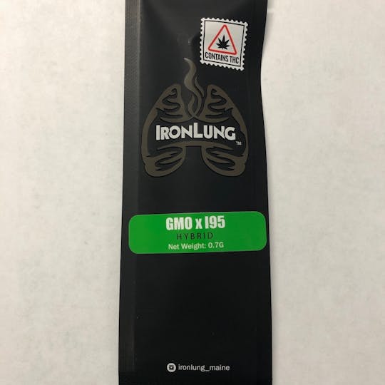 Iron Lung (Medical) - GMO x I-95 Preroll .7G - 1