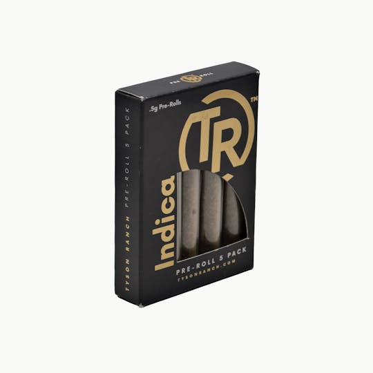 TYSON 2.0 - TR Stacked Deck INDICA Half Gram 5 Pack - 1