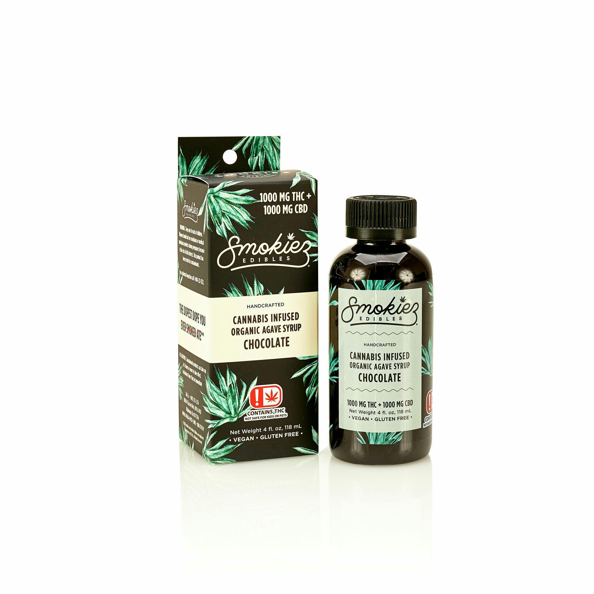 Smokiez Edibles - Chocolate Agave Syrup, 1000mg - OK - 1