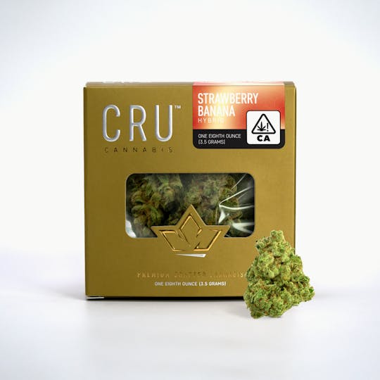 CRU Cannabis - Strawberry Banana (3.5 Grams) - 1