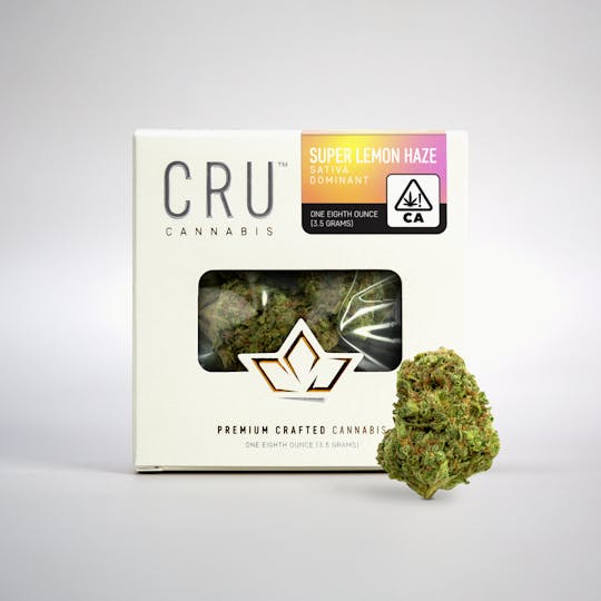 CRU Cannabis - Super Lemon Haze (3.5 Grams) - 1