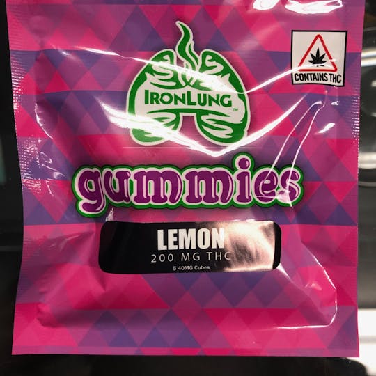 Iron Lung (Medical) - Lemon Gummies 200mg - 1