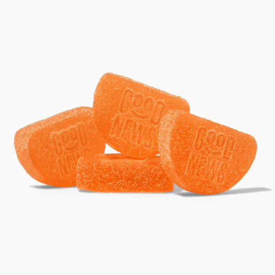 Good News - Good News | Brunch Orange Gummies | 100mg | 10ct | 10mg/ea - 1