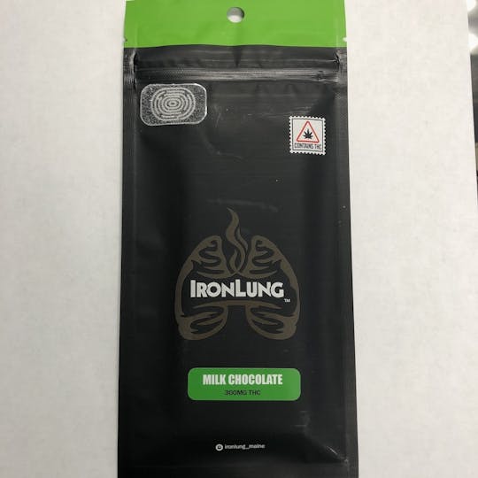 Iron Lung (Medical) - Iron Lung Milk Chocolate Bar 300mg - 1