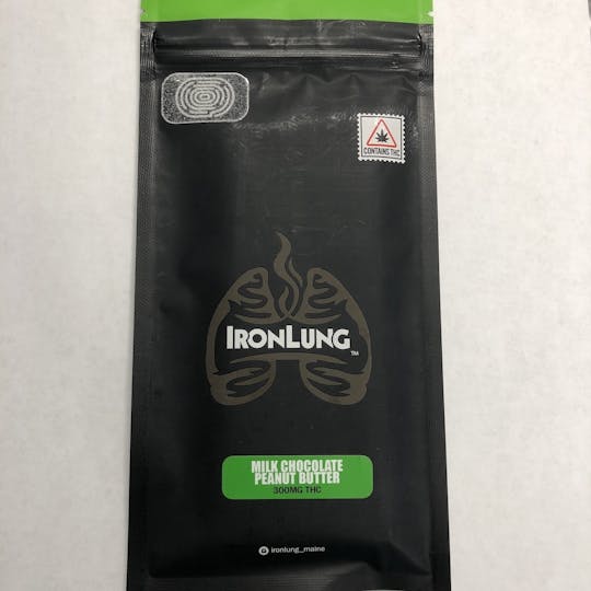 Iron Lung (Medical) - Iron Lung Milk Chocolate Peanut Butter Bar 300mg - 1