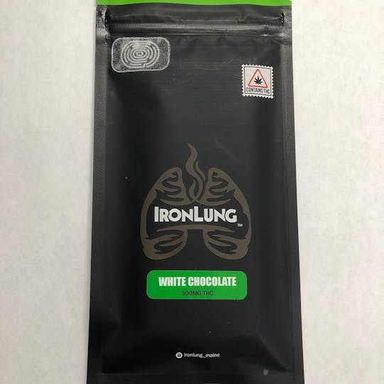 Iron Lung (Medical) - Iron Lung White Chocolate Bar 300mg - 1