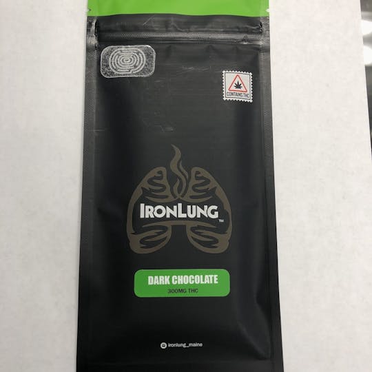 Iron Lung (Medical) - Iron Lung Dark Chocolate Bar 300mg - 1