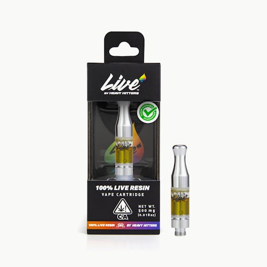 Heavy Hitters - LIVE Strawberry Lemonade 100% Live Resin 0.5G - 1