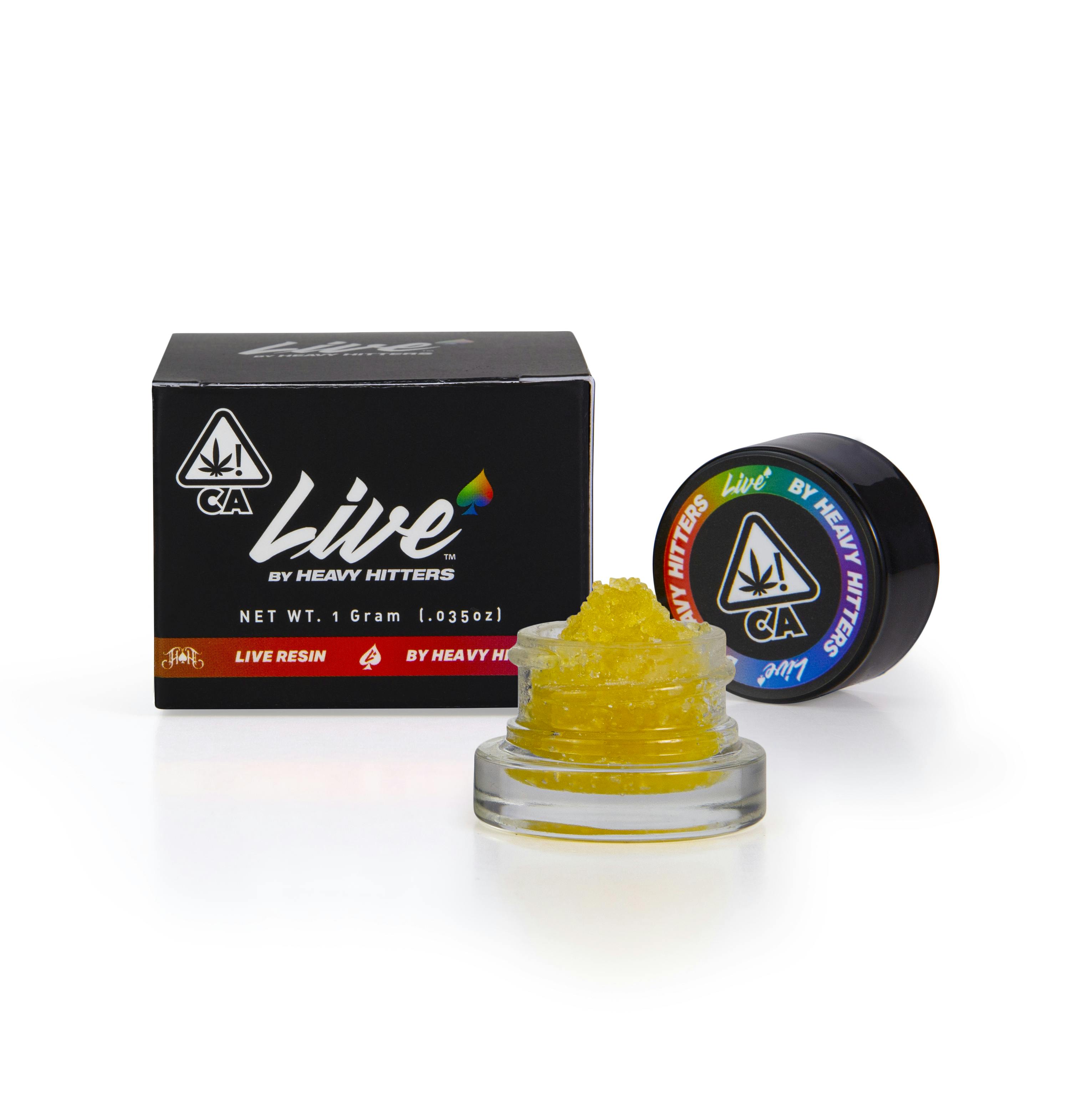 Heavy Hitters - LIVE Lambo OG Full Spectrum 100% Live Resin 1G - 1