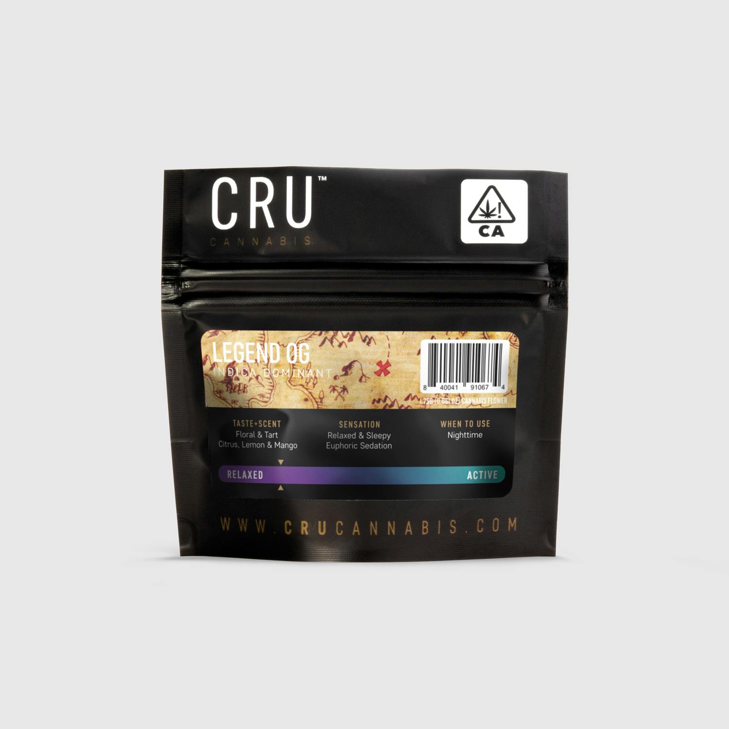 CRU Cannabis - Legend OG (1.75 Grams) - 1