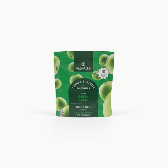Valhalla Confections - Sativa Green Apple - 1