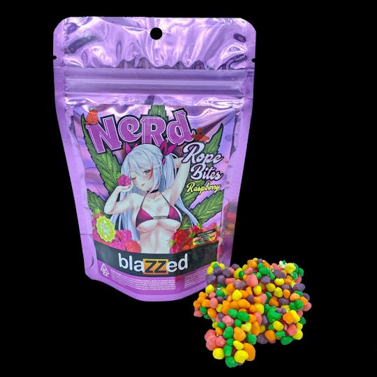 Blazzed - Nerd Rope Bites - Raspberry - 1