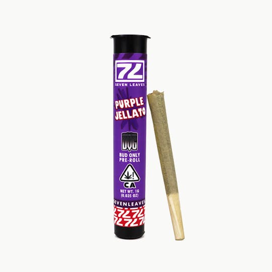 Seven Leaves - Purple Jellato Preroll - 1