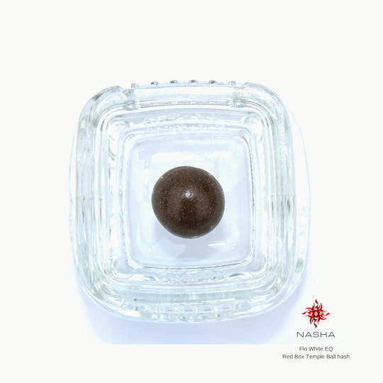 NASHA - Flo White Red Temple Ball Hash - 1