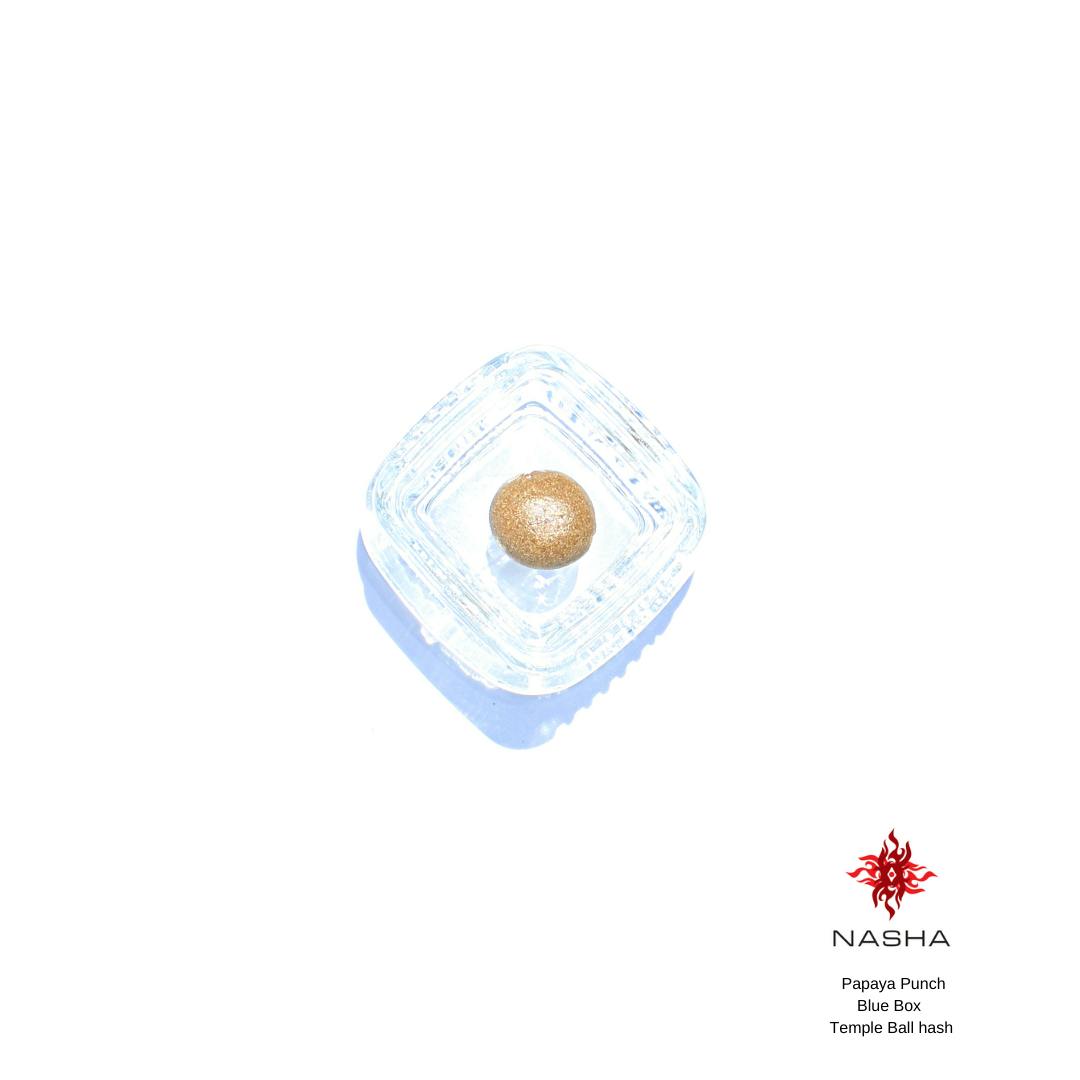 NASHA - Ice Cream Cake Blue Temple Ball Hash (by Grouse Valley Farms) - 1