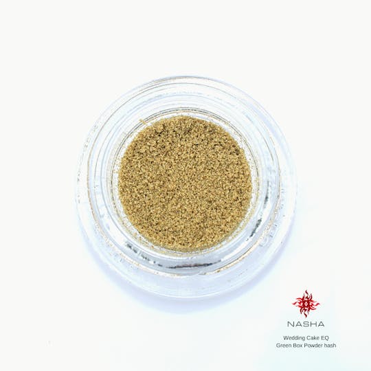 NASHA - Wedding Cake Green Powder Hash - 1