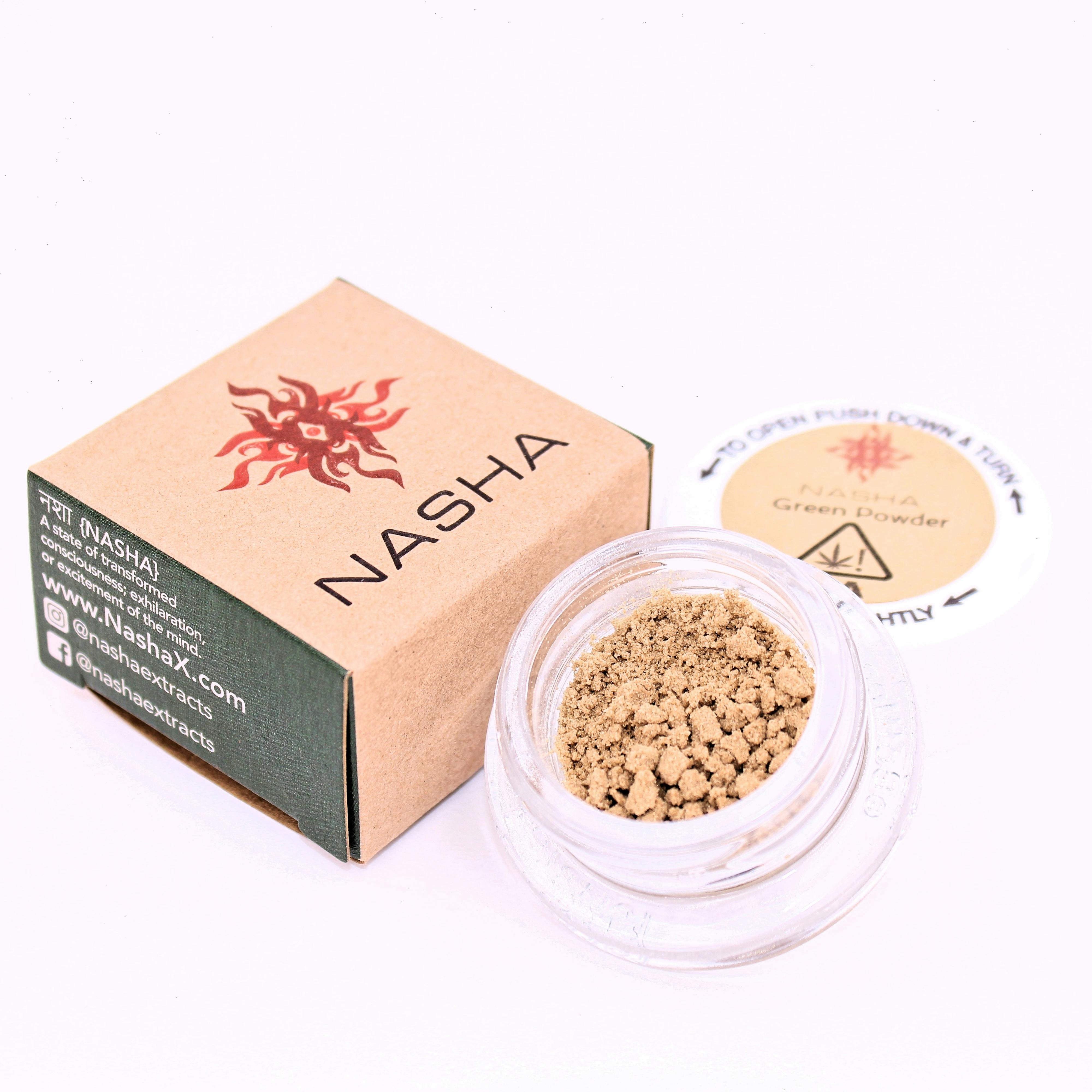 NASHA - Key Lime Pie, Green Powder Hash - 1