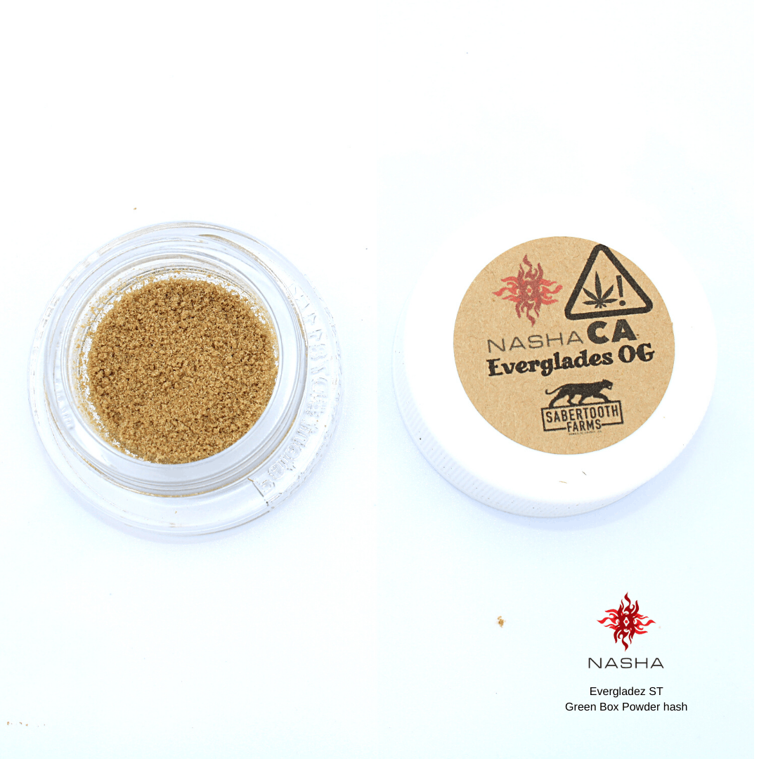 NASHA - Evergladez OG Green Powder Hash - 1