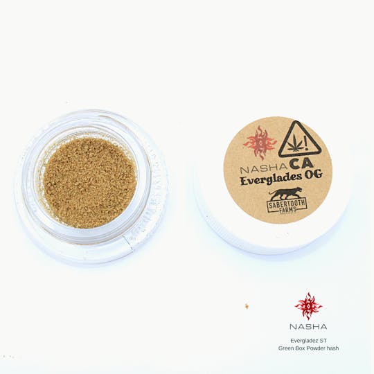 NASHA - Evergladez OG Green Powder Hash - 1