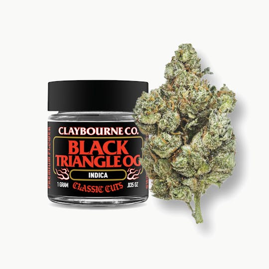 Claybourne Co. - Black Triangle OG (1g) - Classic Cuts - 1