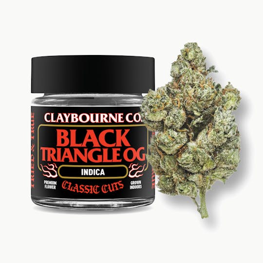 Claybourne Co. - Black Triangle OG (3.5g) - Classic Cuts - 1