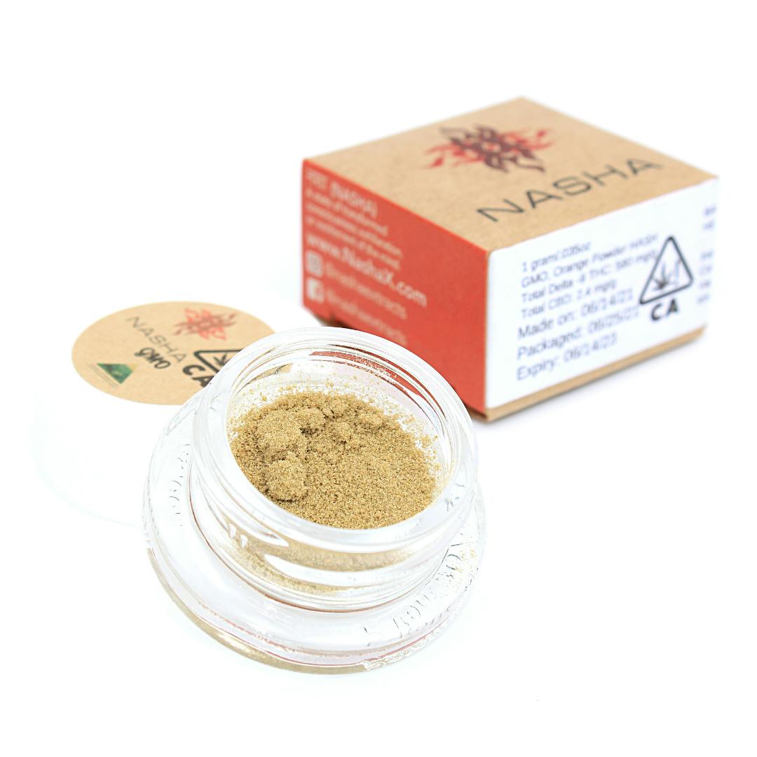 NASHA - GMO Orange Powder Hash-HE - 1