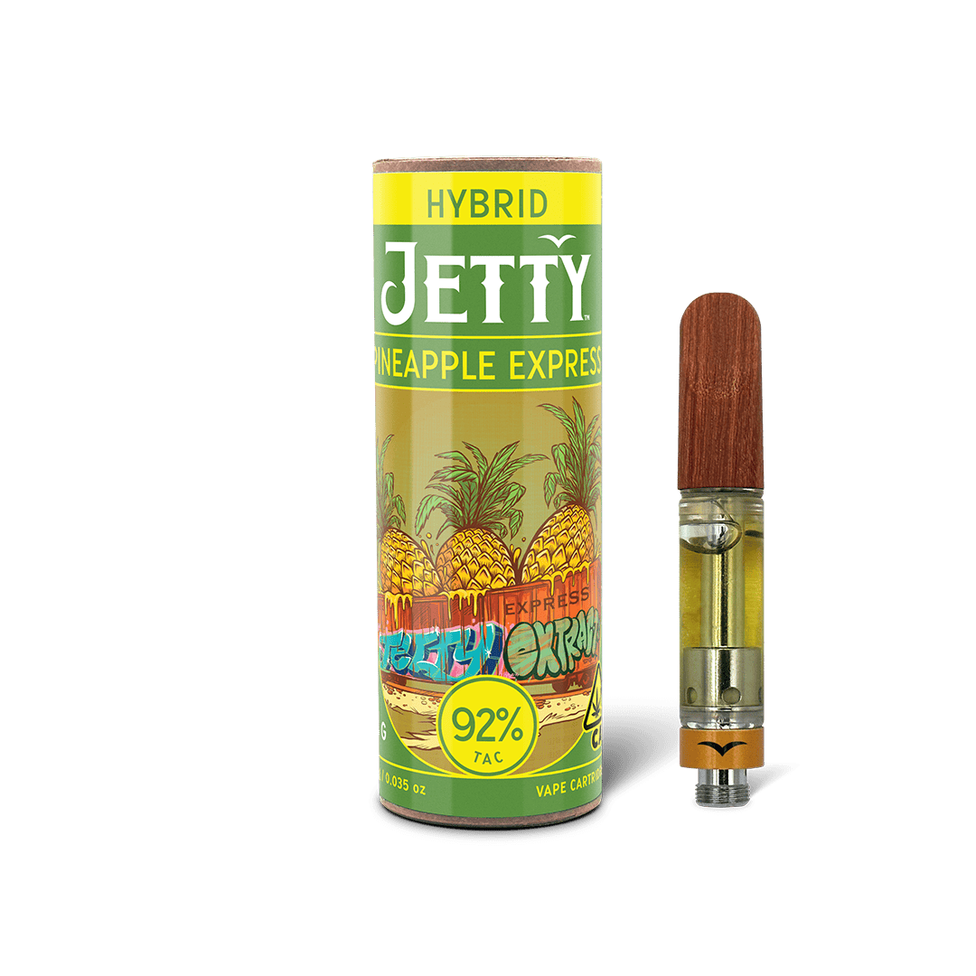 Jetty Extracts - Pineapple Express | Distillate Cartridge | 1g - 1