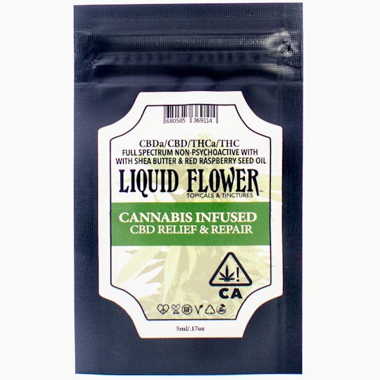 Liquid Flower - CBD Relief & Repair Topical Packet (.17oz) 30mg - 1