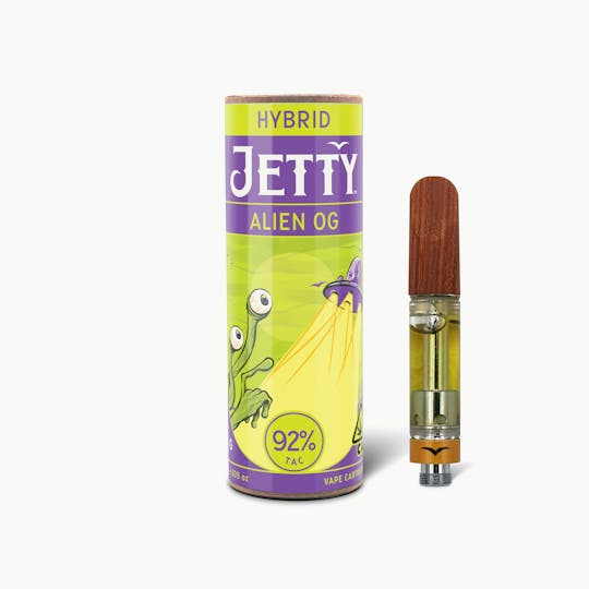 Jetty Extracts - Jetty Cartridge High THC 1g Alien OG - 1