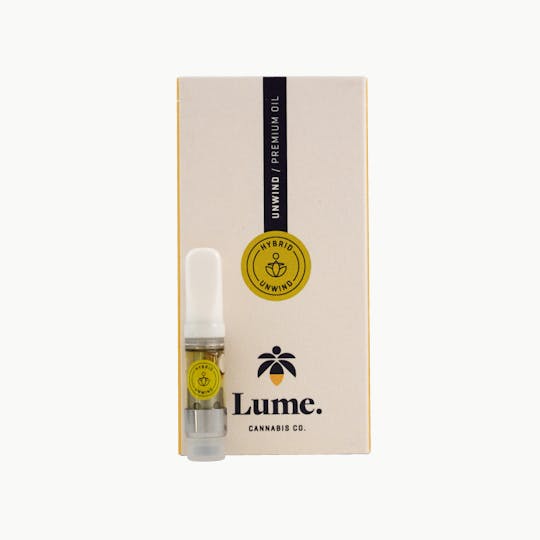 Lume Cannabis Co. - Unwind Cartridge 0.5g - 1