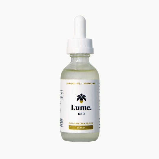 Lume Cannabis Co. - CBD Tincture Vanilla 2000mg - 1