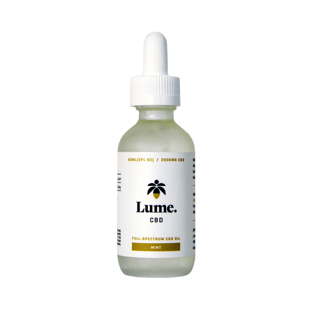 Lume Cannabis Co. - CBD Tincture Mint 2000mg - 1