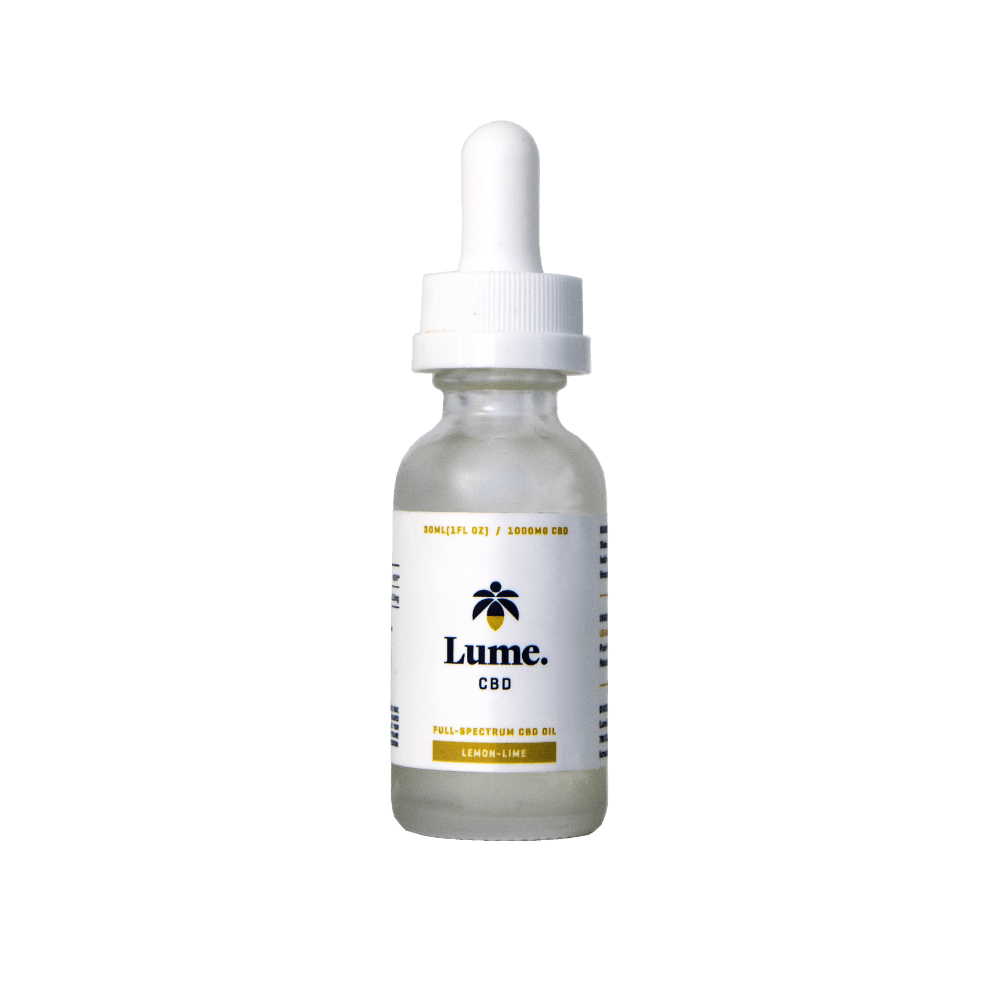 Lume Cannabis Co. - CBD Tincture Lemon Lime 1000mg - 1