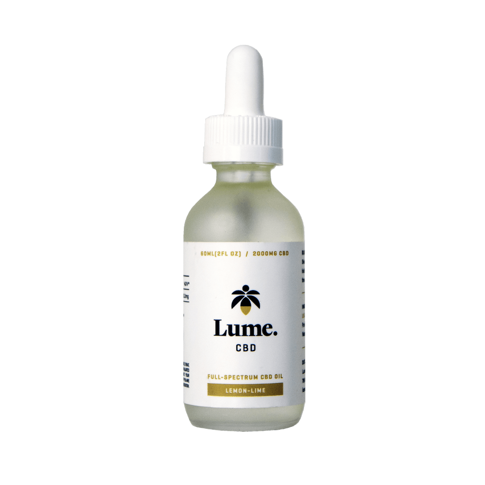 Lume Cannabis Co. - CBD Tincture Lemon Lime 2000mg - 1
