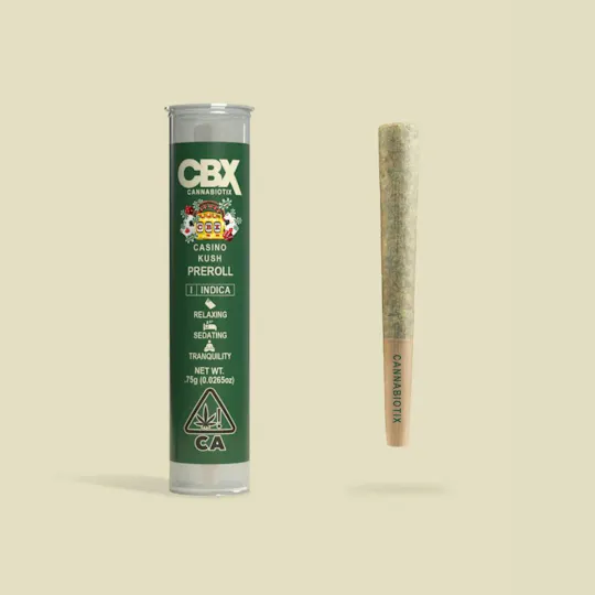 CBX: Cannabiotix - Cannabiotix | Casino Kush | Joint | 0.75g - 1