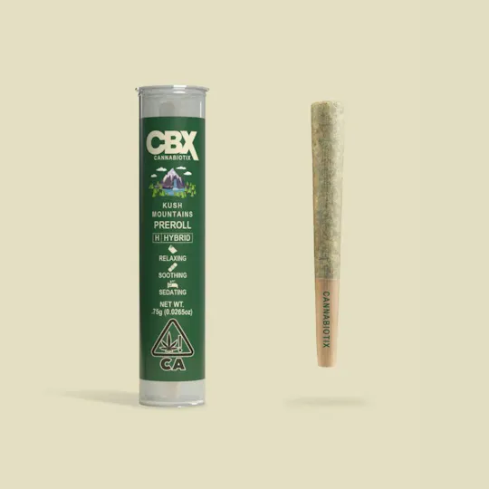 CBX: Cannabiotix - Cannabiotix | Kush Mountains | Joint | 0.75g - 1