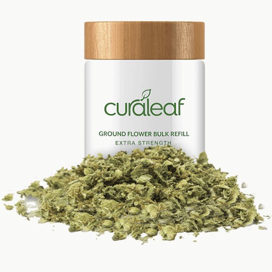 Curaleaf - Extra Strength Ground Flower Bulk Refills Indica - 1
