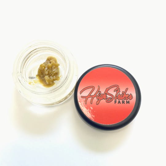 High Striker Farm - 1g Cookie Dough Sundae Hash Rosin - 1