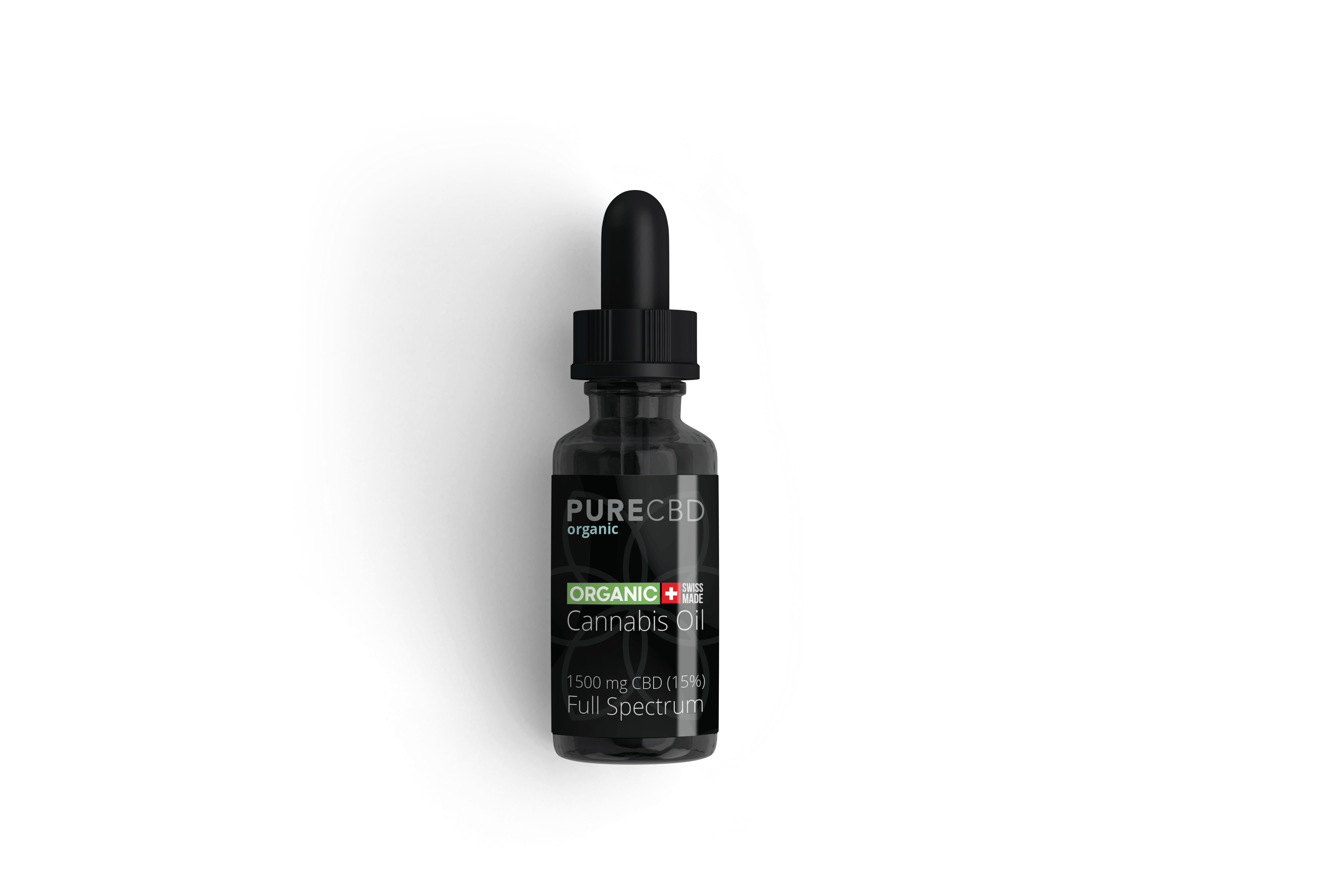 Pure Organic CBD - Full Spectrum 15% CBD Oil Tincture - 1