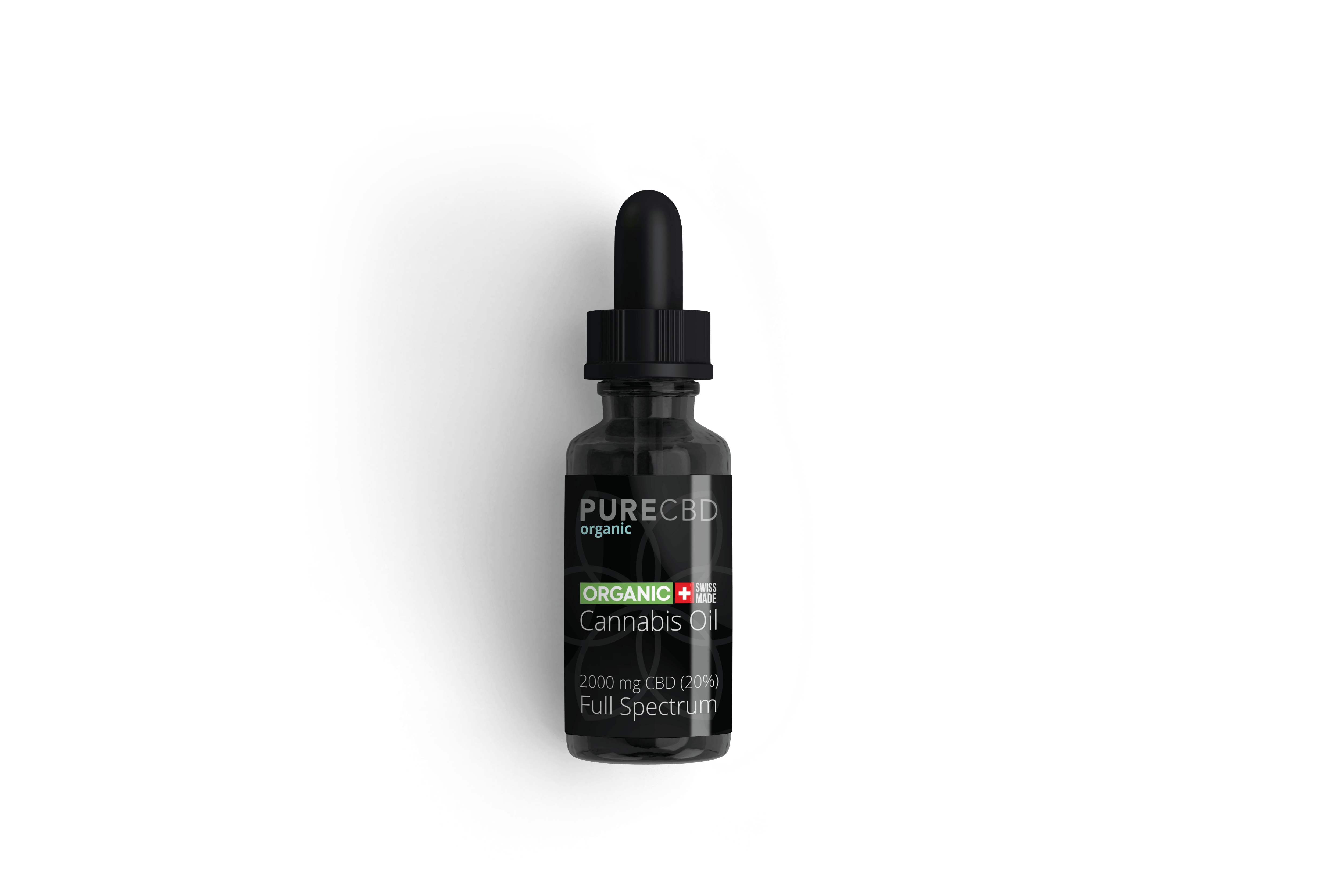Pure Organic CBD - Full Spectrum 20% CBD Oil Tincture - 1