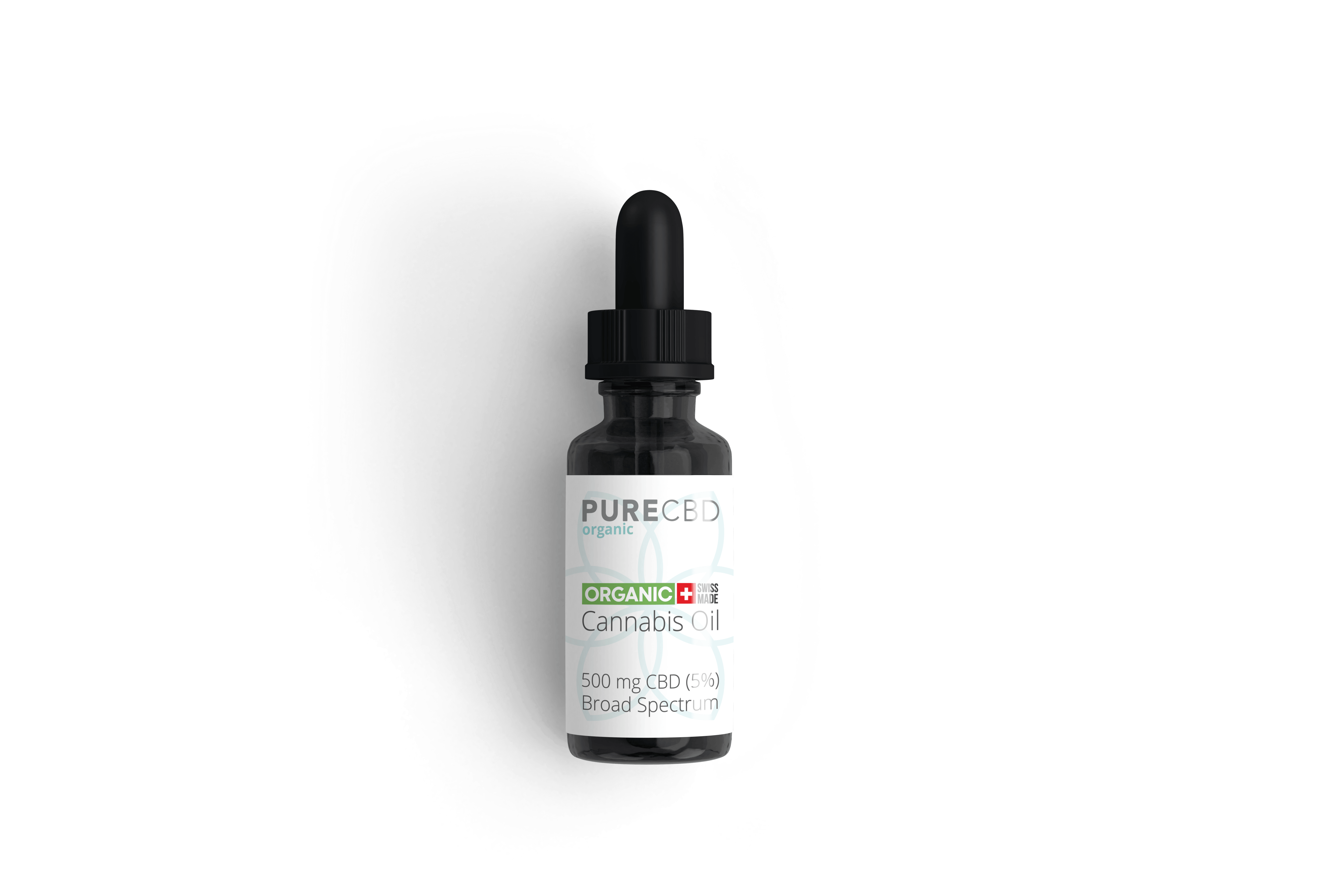 Pure Organic CBD - Broad Spectrum 5% CBD Oil Tincture - THC Free - - 1