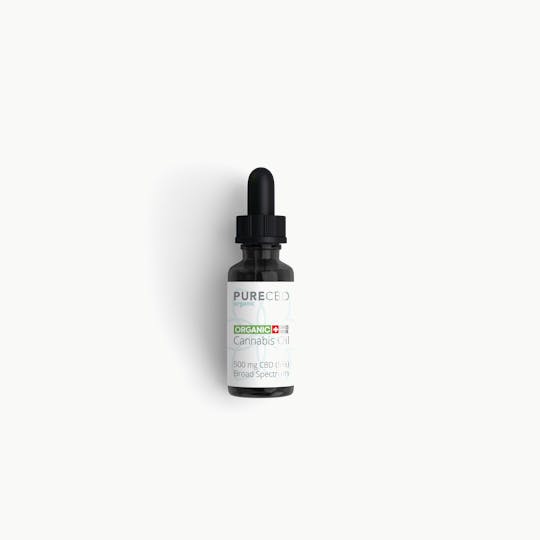 Pure Organic CBD - Broad Spectrum 5% CBD Oil Tincture - THC Free - - 1
