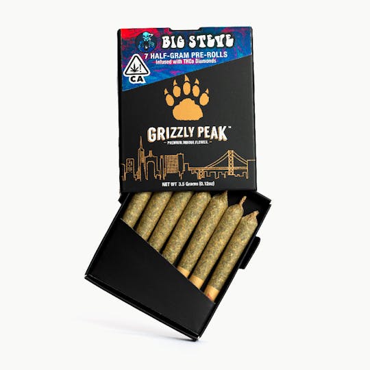 Grizzly Peak™ - Infused Pre-Roll Multipack: Big Steve's OG - 1