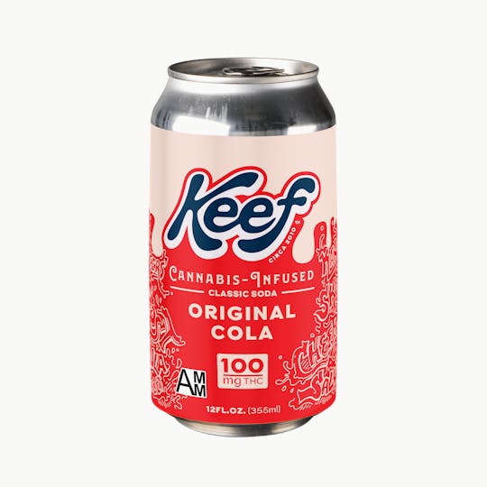 Keef Brands - Keef Classic Soda Original Cola - 100mg MED - 1