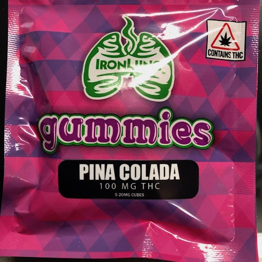 Iron Lung (Medical) - Pina Colada Gummies 100mg - 1