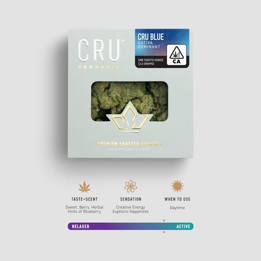 CRU Cannabis - CRU Blue (3.5 Grams) - 1
