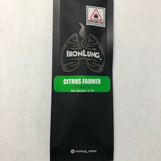 Iron Lung (Medical) - Citrus Farmer Preroll .7G - 1