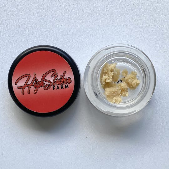 High Striker Farm - 1g Grapes N Cream Hash Rosin - 1
