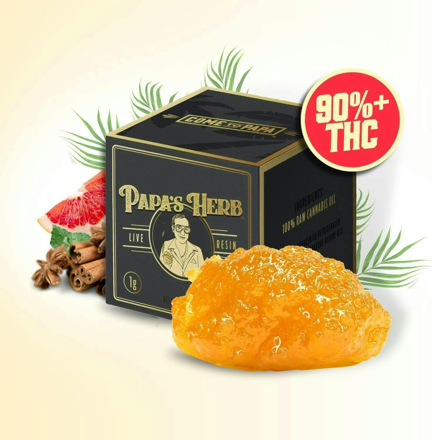 Papa's Herb - White Widow | Live Resin | 1g - 1