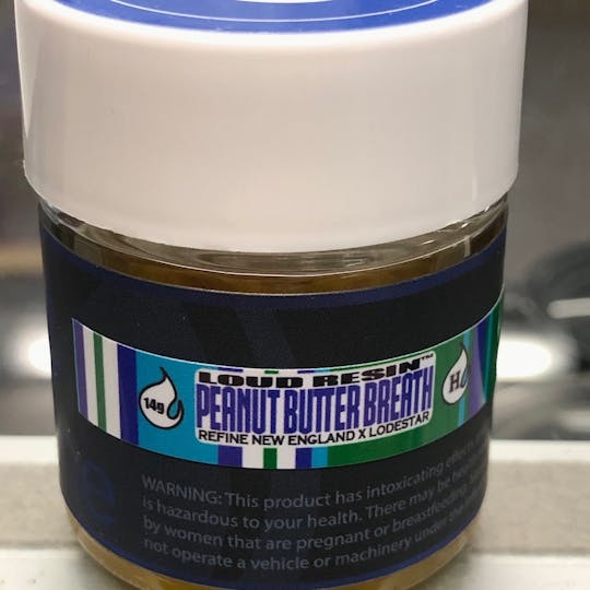 Refine New England (Medical) - Peanut Butter Breath Loud Resin 14 Gram Jar - 1